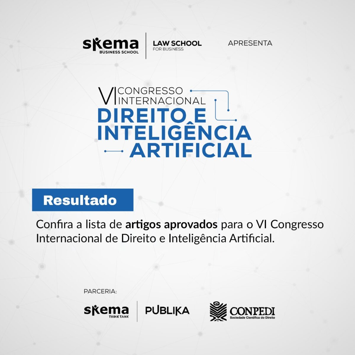 Divulgada a lista de artigos aprovados para o VI CIDIA (Edital nº 01/2025)