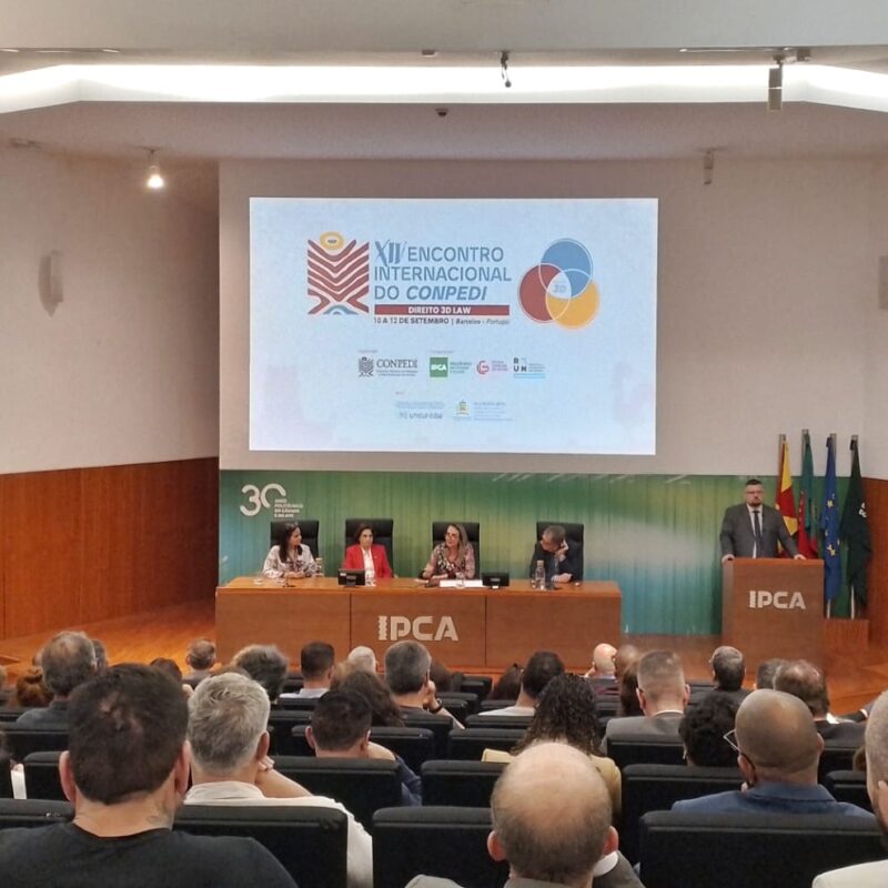 Abertura do XIV Encontro Internacional do CONPEDI em Barcelos, Portugal